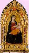 Niccolo di Pietro Gerini Madonna and Child 6 oil painting